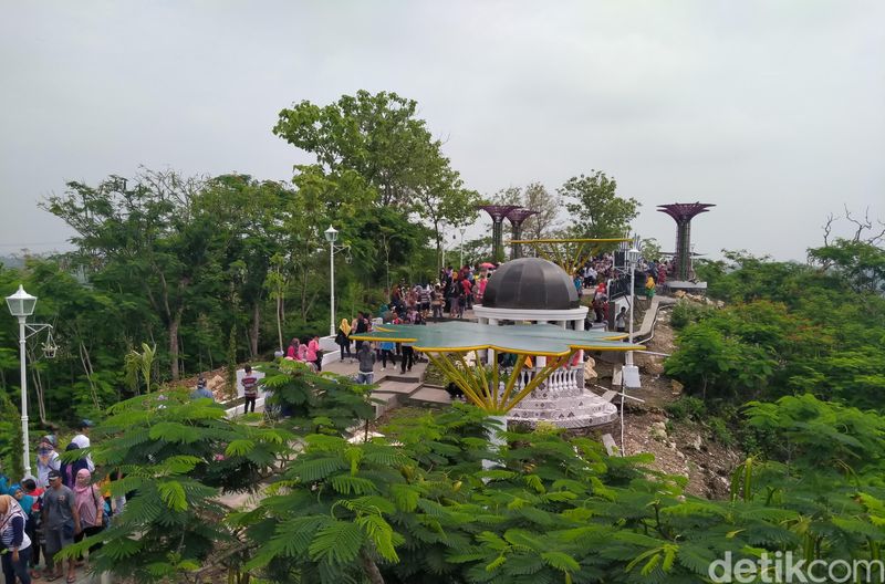Pemandangan Bukit Sidoguro Klaten Bikin Pengunjung Betah